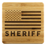 Sheriff Coasters - Set of 4