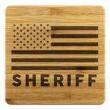 Sheriff Coasters - Set of 4
