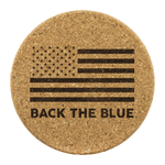 Back the Blue - Round Coasters