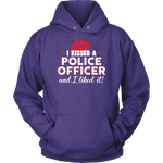 I Kissed A Police Officer Hoodies