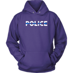 "POLICE" - Thin Blue Line Hoodies
