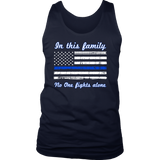 In this family no-one fights alone Tank Tops