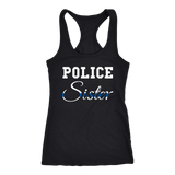 Police Sister - Women's Racerback Tank Top