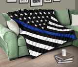 Thin Blue Line Quilt - Type 2