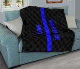 Thin Blue Line Family - Quilt