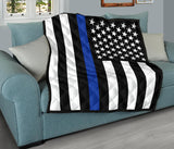 Thin Blue Line Quilt - Type 1