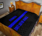 Thin Blue Line Family - Quilt