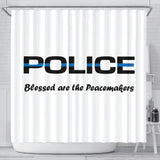 Blessed are the Peacemakers - Shower Curtain