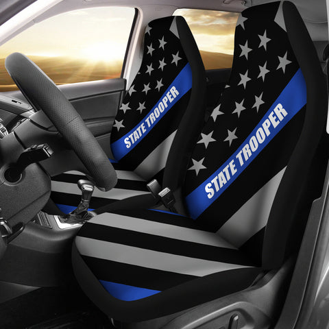 Personalized Car Seat Covers - Flag - FL2