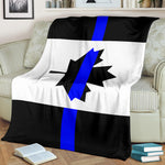Thin Blue Line Canada Blanket A1-1-2