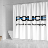 Blessed are the Peacemakers - Shower Curtain