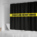 Police Line Do Not Cross - Shower Curtain