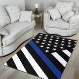 Thin Blue Line Rug - Type 2