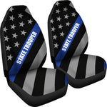 Personalized Car Seat Covers - Flag - FL2