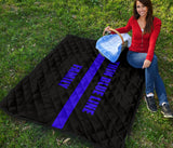 Thin Blue Line Family - Quilt