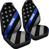 Personalized Car Seat Covers - Flag - JY1