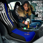 Personalized Car Seat Covers - Flag - DM2