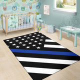 Thin Blue Line Rug - Type 2