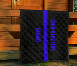 Thin Blue Line Family - Quilt