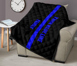 Thin Blue Line Family - Quilt