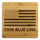 Thin Blue Line Coasters