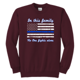 Youth "In this family, no-one fights alone" Sweatshirt - Kids