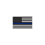 American Flag Thin Blue Line Decal - JC1