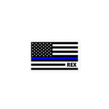 Personalized Sticker - K9 Flag - GH2
