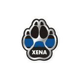 Personalized Sticker - K9 Paw - BS1