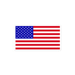 American Flag Sticker - SM1