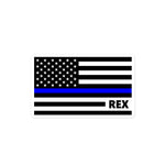 Personalized Sticker - K9 Flag - GH2