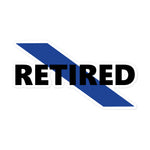 Retired Police Officer Sticker - GV1