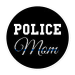 Police Mom - Thin Blue Line Sticker - DK1