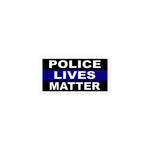 Police Lives Matter - Thin Blue Line Sticker - WH1