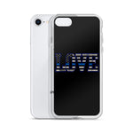 iPhone - Thin Blue Line Love - Phone Case