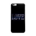 iPhone - Thin Blue Line Love - Phone Case