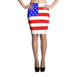 American Flag - Pencil Skirt - 2 - More Stars