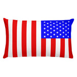 American Flag - Rectangle Pillow