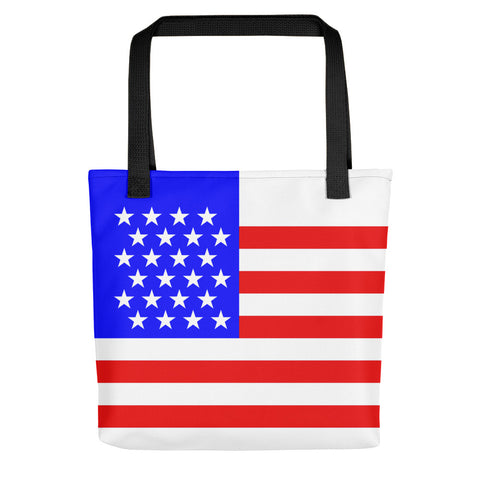 American (USA) Flag - Tote Bag