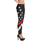 American Flag Stars And Stripes Leggings