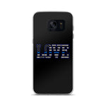 LOVE - Thin Blue Line - Phone Case