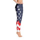 American Flag Leggings USA