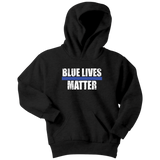 Blue Lives Matter - Kids Hoodie