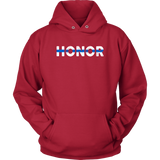 "Honor" - Thin Blue Line Hoodie