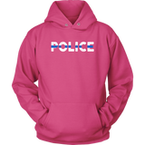 "POLICE" - Thin Blue Line Hoodies