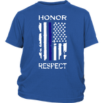 Youth "Honor Respect" Shirt - Kids