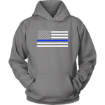 Classic Thin Blue Line Flag - Shirts + Hoodies