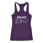 Women's Police Girlfriend - Racerback Tank Top