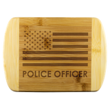 Police Officer - Wood Cutting Board