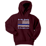 Youth "In this family, no-one fights alone" Hoodie - Kids